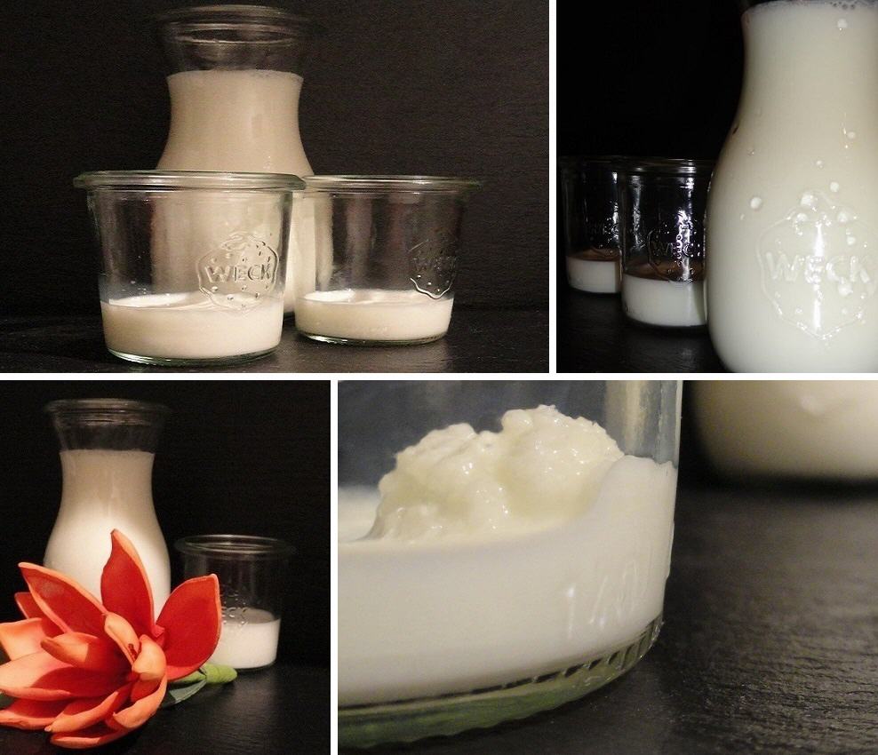 Frischer Kefir mit tollem Geschmack in Gef&auml;&szlig;en